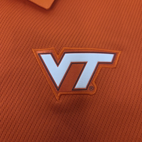 Nike Virginia Tech Performance Polo Shirt Size M - Picture 4 of 11